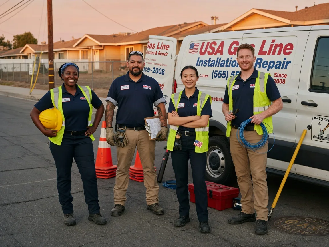 Gas Line Installation company in Lucerne, IN